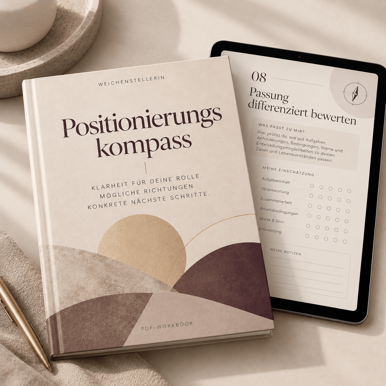 Positionierungskompass